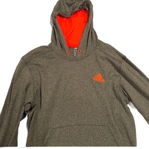 Adidas Sweatshirt Grey and Orange